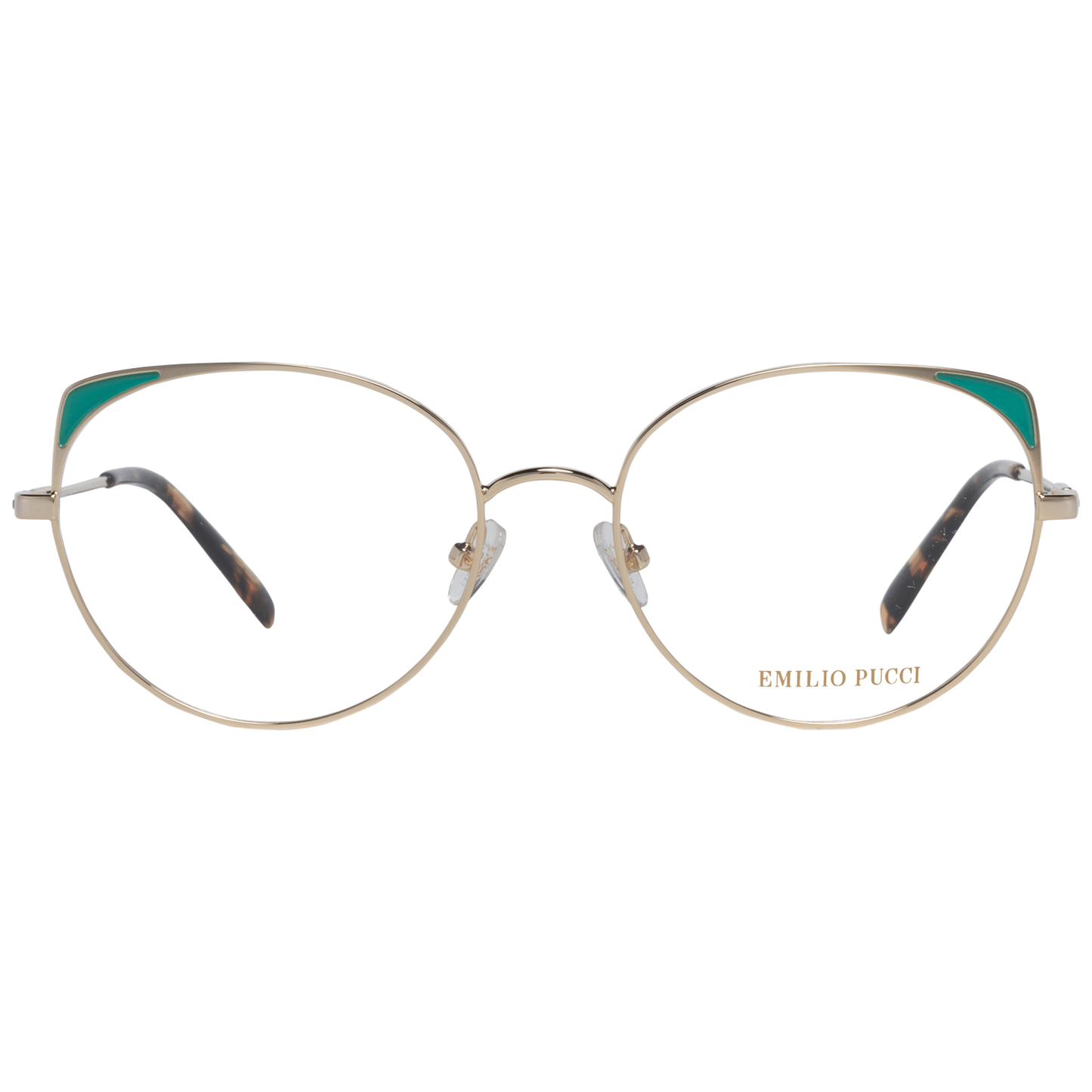 Emilio Pucci Gold Women Optical Frames