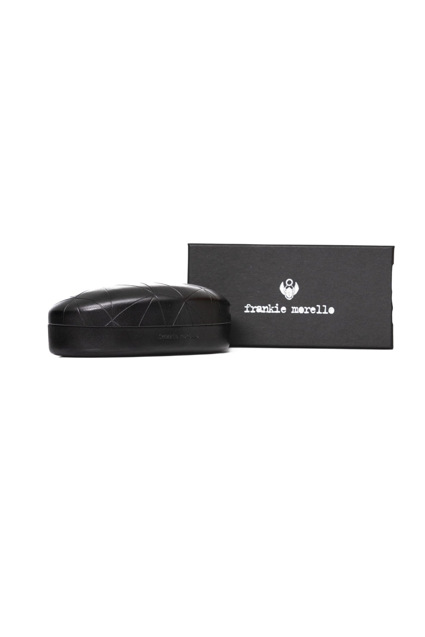 Frankie Morello Black Metallic Men's Sunglass