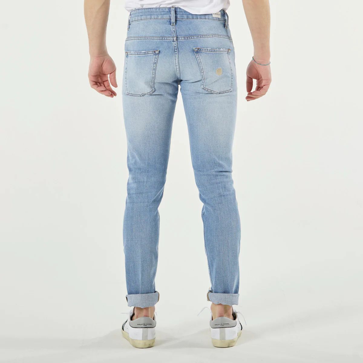 Don The Fuller Chic Light Blue Slim Fit Denim