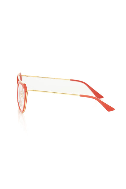 Frankie Morello Red Acetate Women Frame