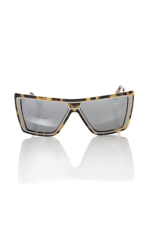 Frankie Morello Black Acetate Women's Sunglass