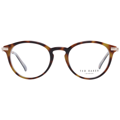 Ted Baker Chic Brown Round Full-Rim Fashion Frames