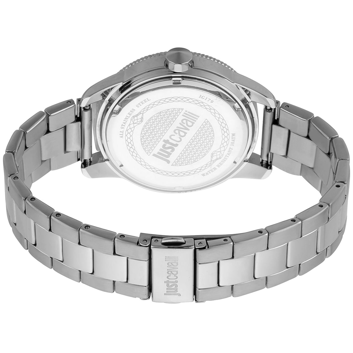 Just Cavalli Silver Men Watch