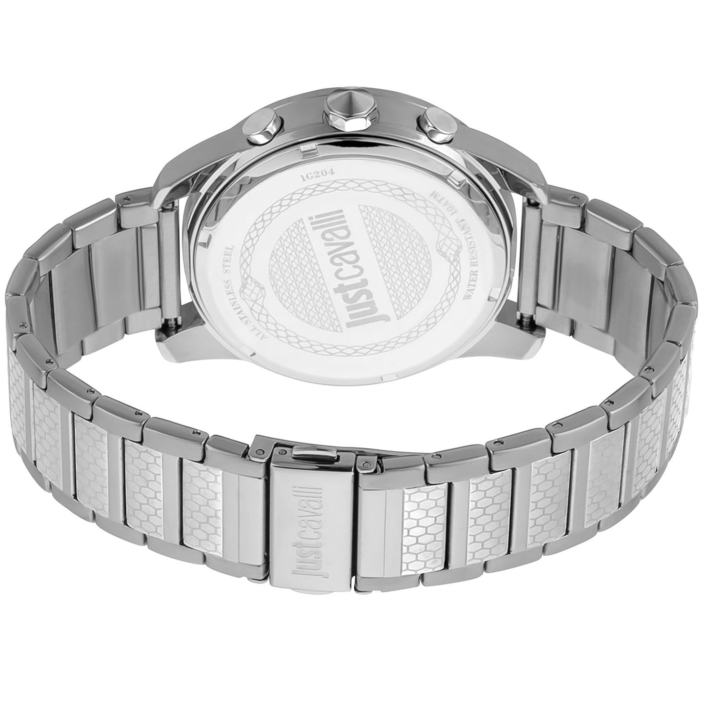 Just Cavalli Silver Men Watch