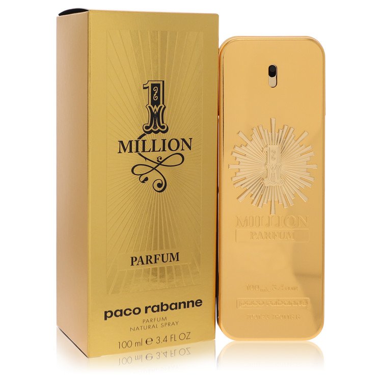 1 Million Parfum 3.4 oz Parfum Spray Men