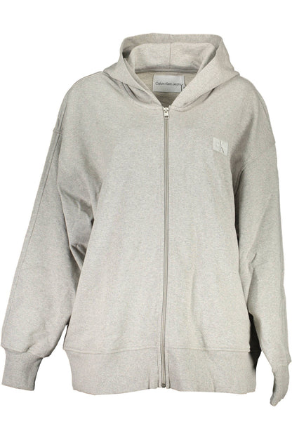 Calvin Klein Gray Cotton Women Sweater