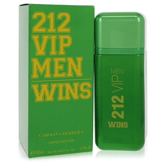 212 Vip Wins 3.4 oz Eau De Parfum Spray Men