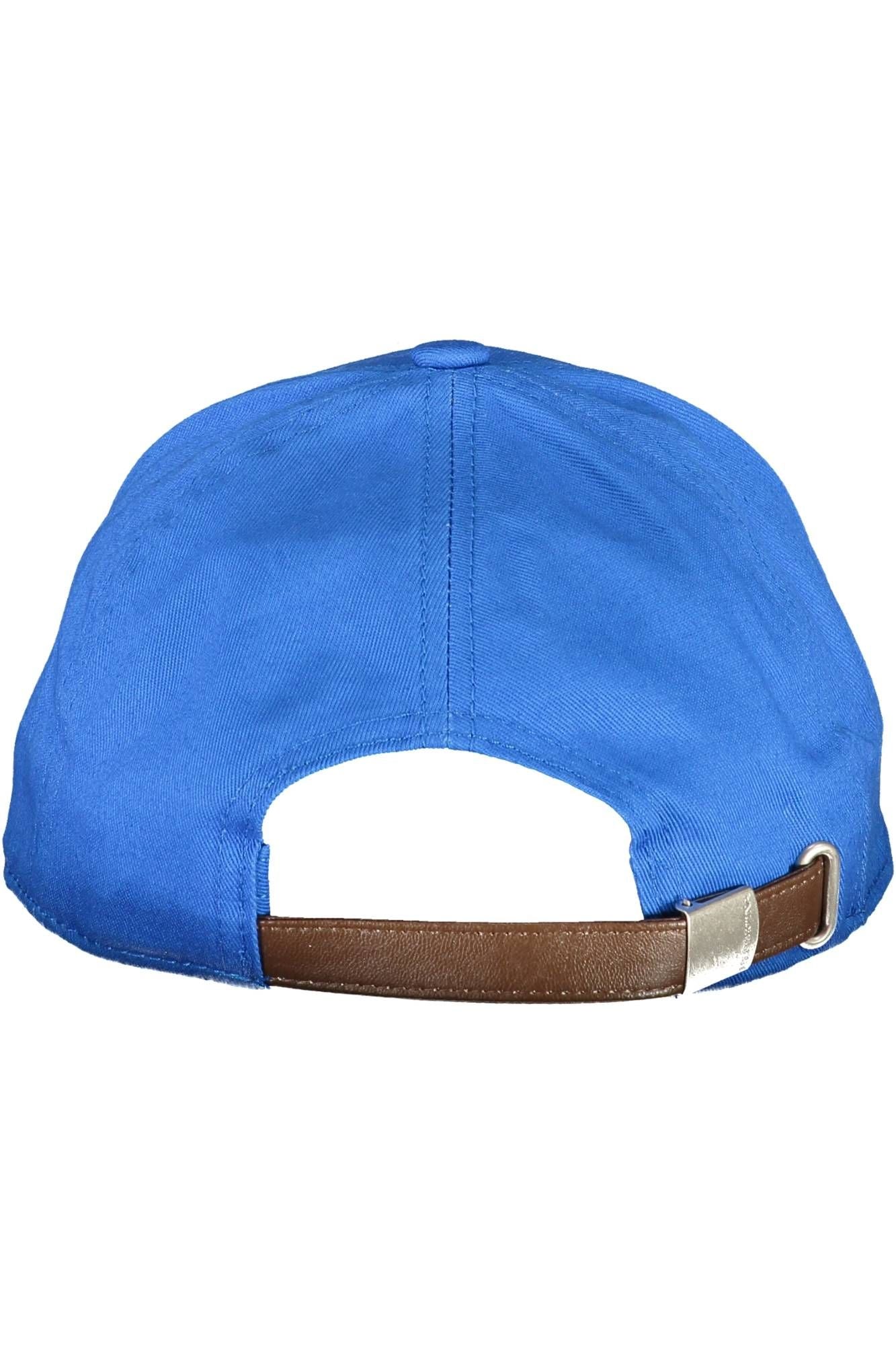 La Martina Blue Cotton Men Cap