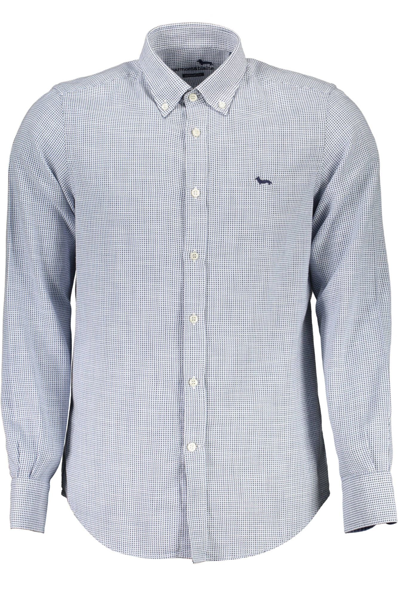 Harmont & Blaine Light Blue Cotton Men Shirt