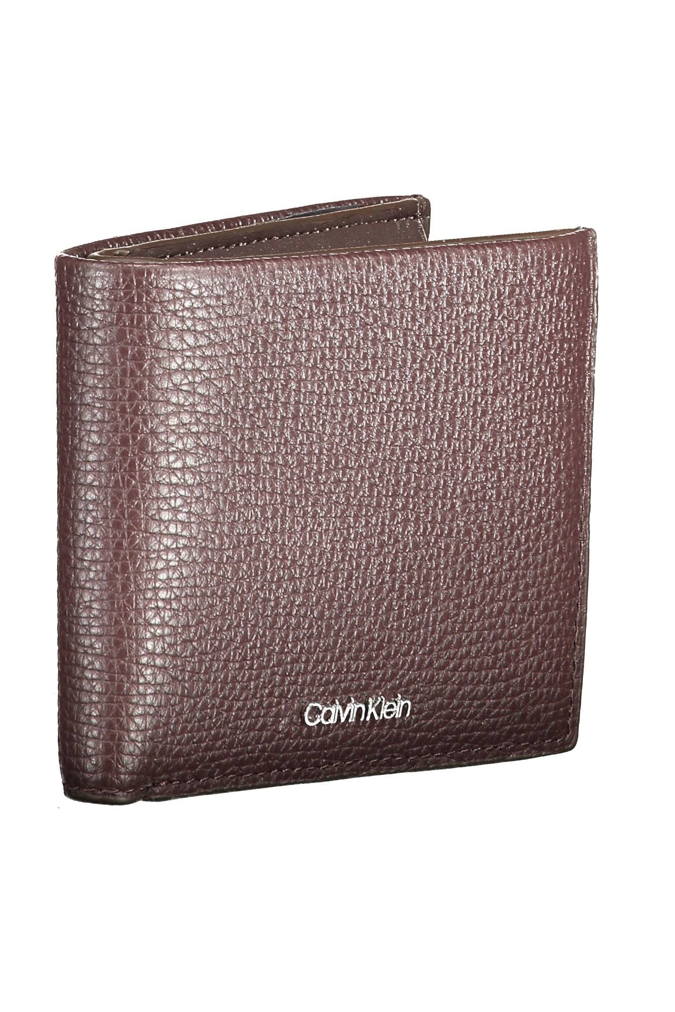 Calvin Klein Brown Leather Men Wallet