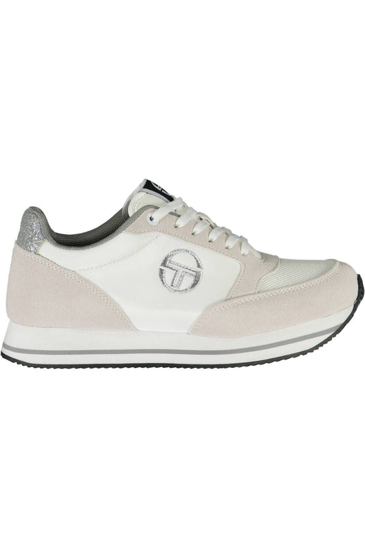 Sergio Tacchini White Polyester Women Sneaker