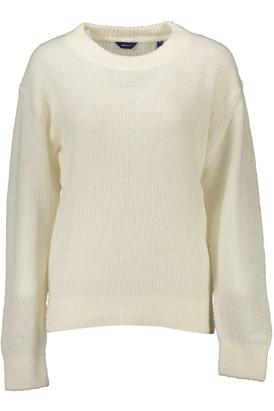 Gant White Wool Women Sweater