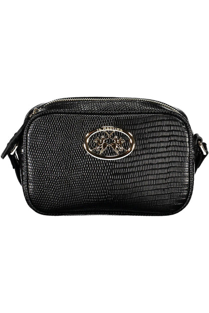 La Martina Black Polyethylene Women Handbag