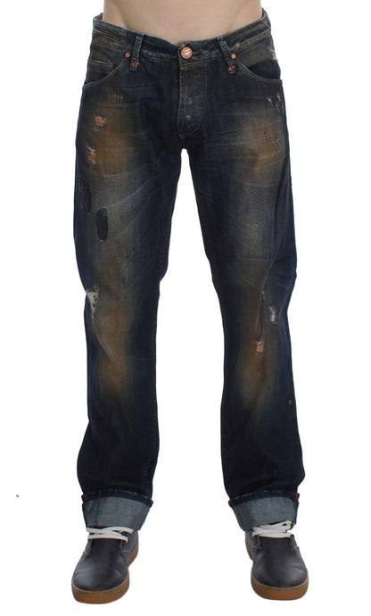 Acht Elegant Straight Fit Men's Denim Jeans