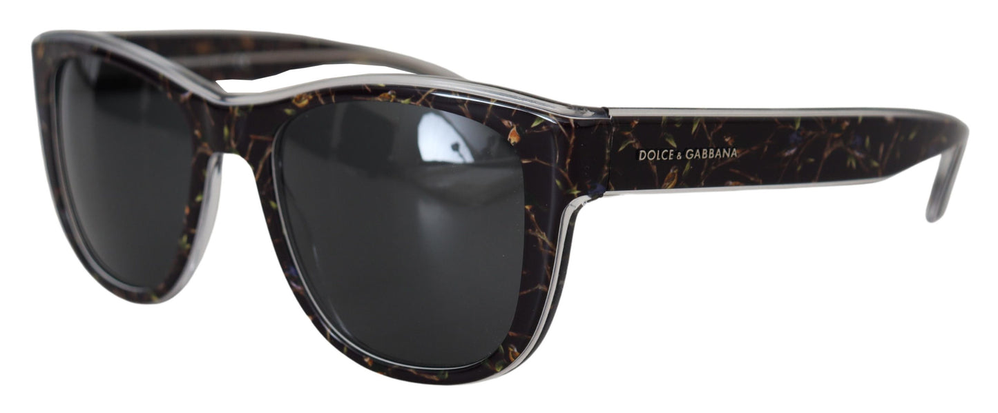 Dolce & Gabbana Elegant Black Acetate Sunglasses for Women