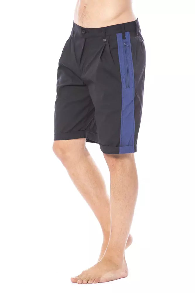 Verri Black Cotton Men Short