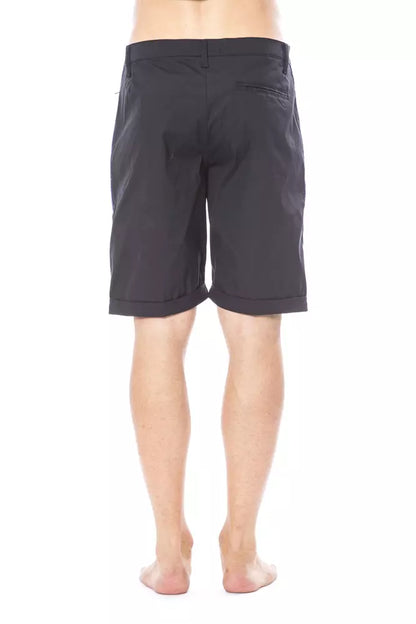 Verri Black Cotton Men Short