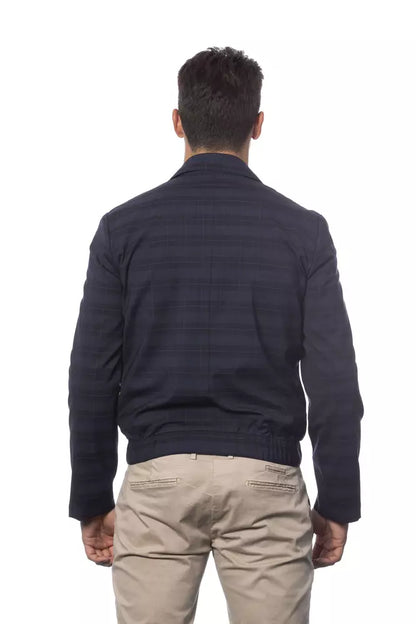 Verri Blue Wool Men Jacket