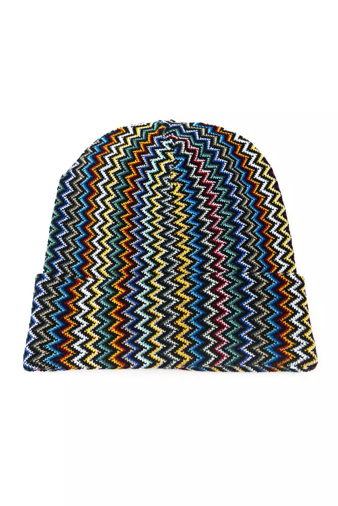 Missoni Multicolor Wool Men Cap