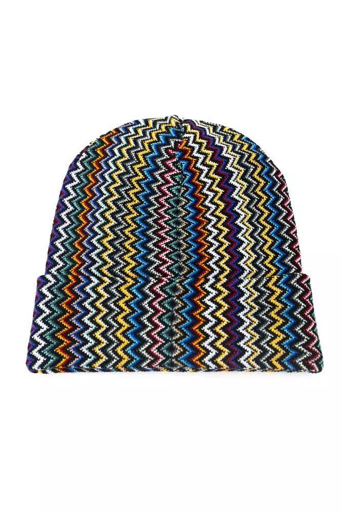 Missoni Multicolor Wool Men Cap