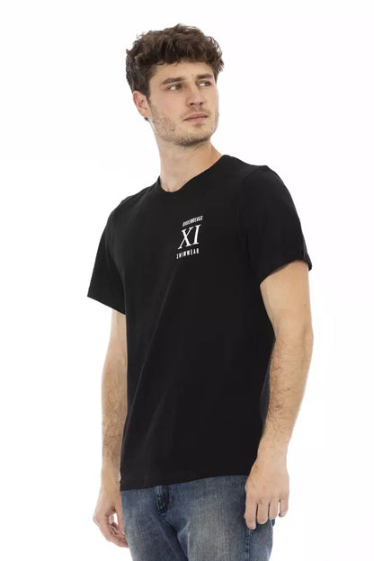 Bikkembergs Black Cotton Men T-Shirt