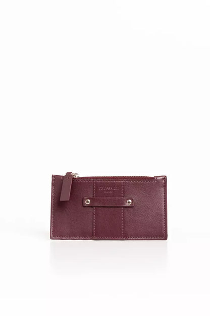 Trussardi Brown Leather Men Wallet