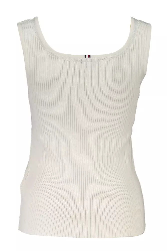 Tommy Hilfiger White Modal Women Top