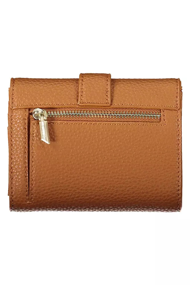 Calvin Klein Brown Polyester Women Wallet