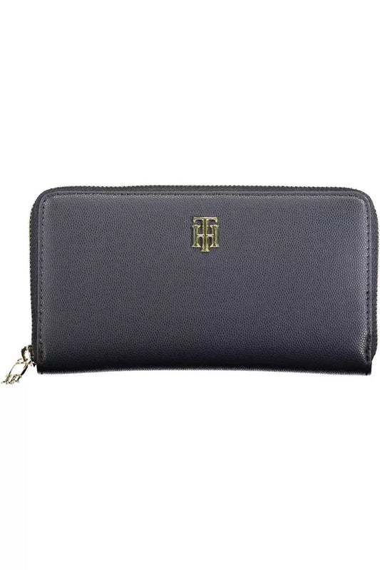 Tommy Hilfiger Blue Polyethylene Women Wallet