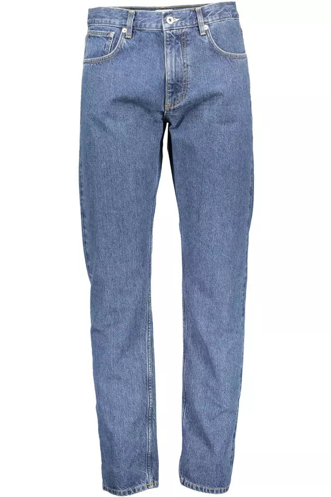 Gant Blue Cotton Men Jeans