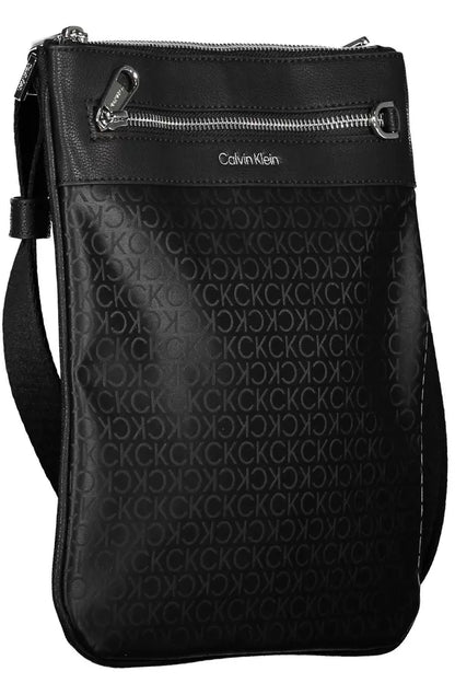 Calvin Klein Black Polyester Men Shoulder Bag