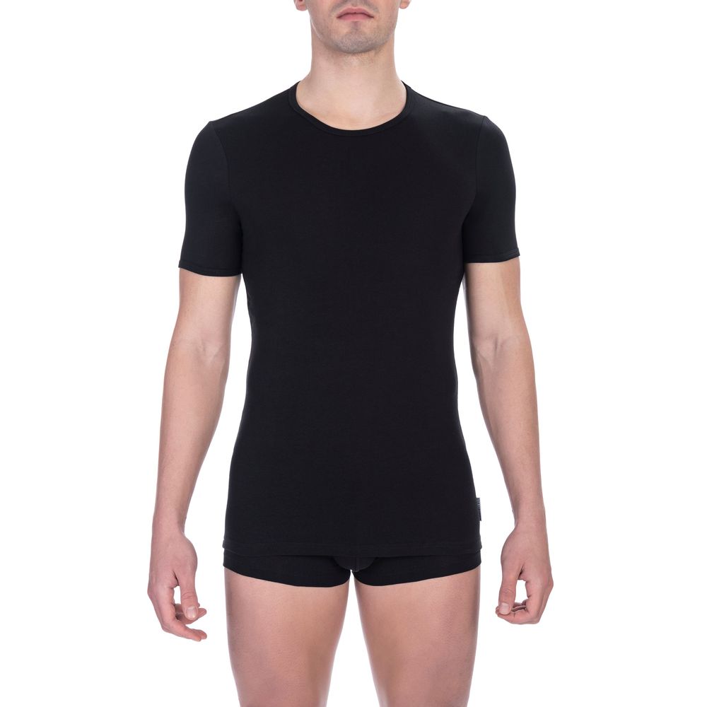 Bikkembergs Black Cotton Men's T-Shirt