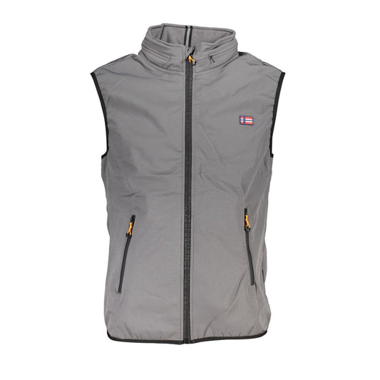 Scuola Nautica Gray Polyester Jacket