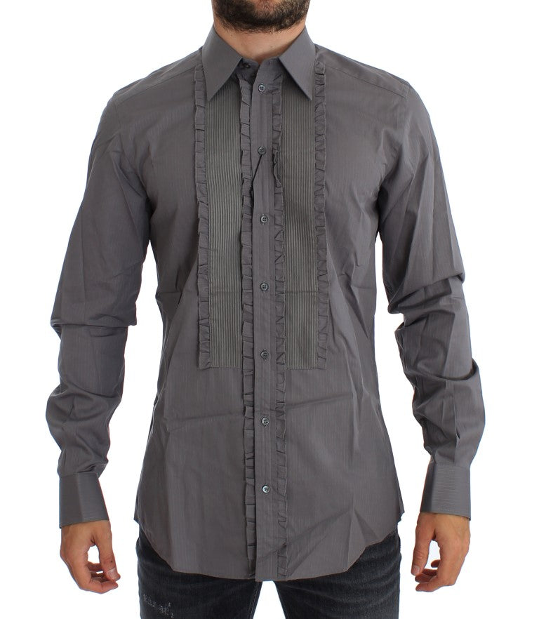 Dolce & Gabbana Elegant Slim Fit Cotton Dress Shirt