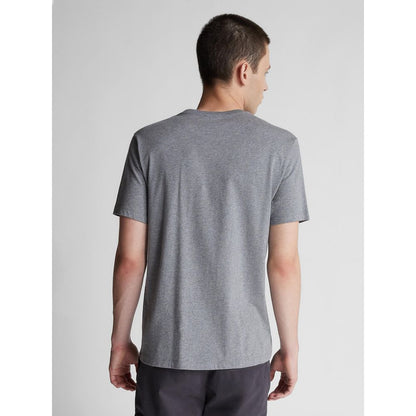 North Sails Gray Cotton Men T-Shirt