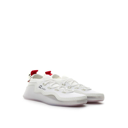 Christian Louboutin White Leather Sneaker