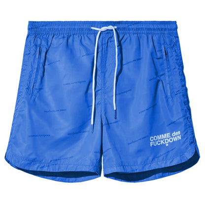 Comme Des Fuckdown Blue Polyester Swimwear