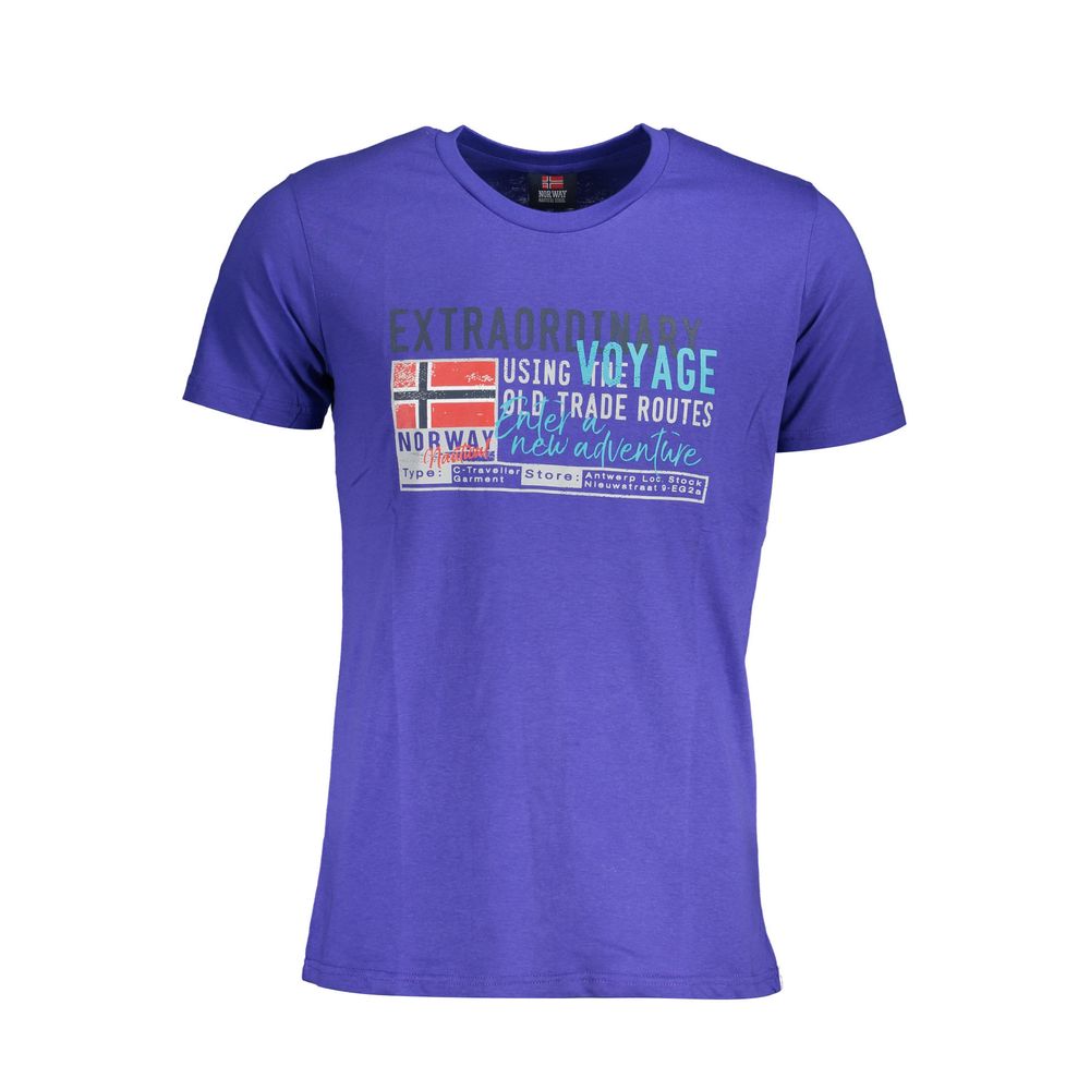 Norway 1963 Blue Cotton T-Shirt