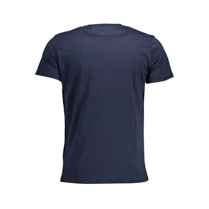 La Martina Blue Cotton Men T-Shirt