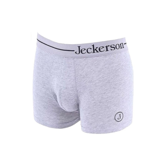 Jeckerson Gray Cotton Men Boxer