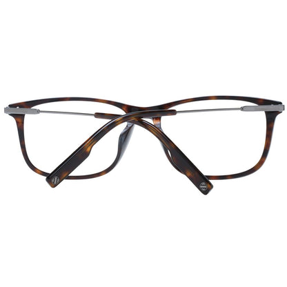 Ermenegildo Zegna Brown Men Optical Frames