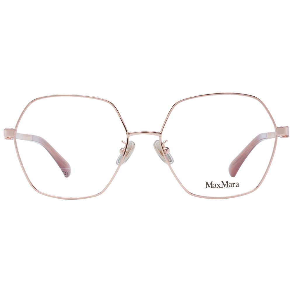 Max Mara Rose Gold Women Optical Frames