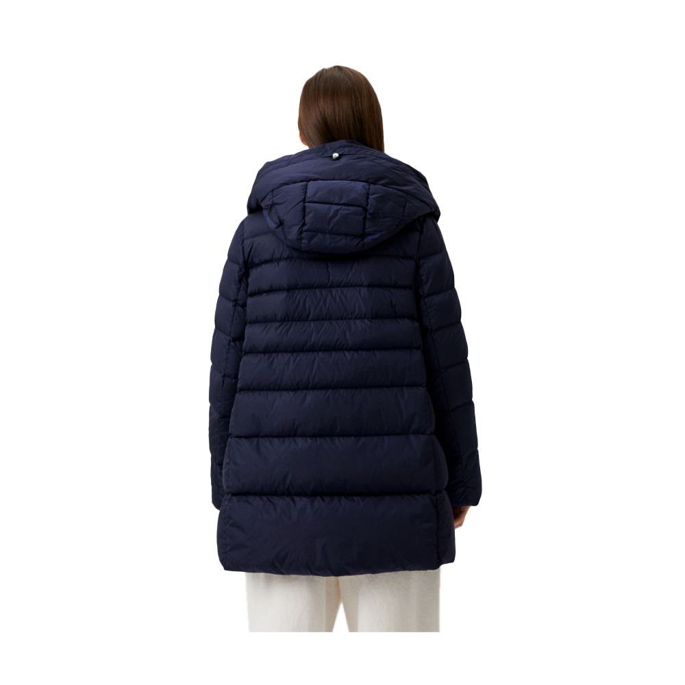 Add Blue Nylon Women Jacket