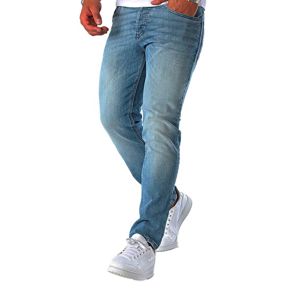 Diesel Blue Cotton Jeans & Pant