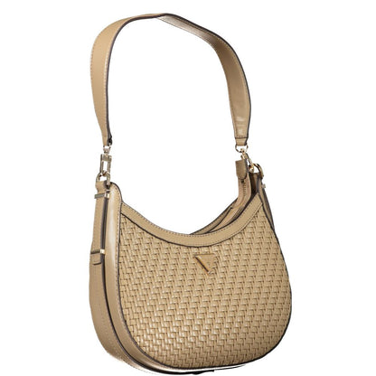 Guess Jeans Beige Polyethylene Handbag