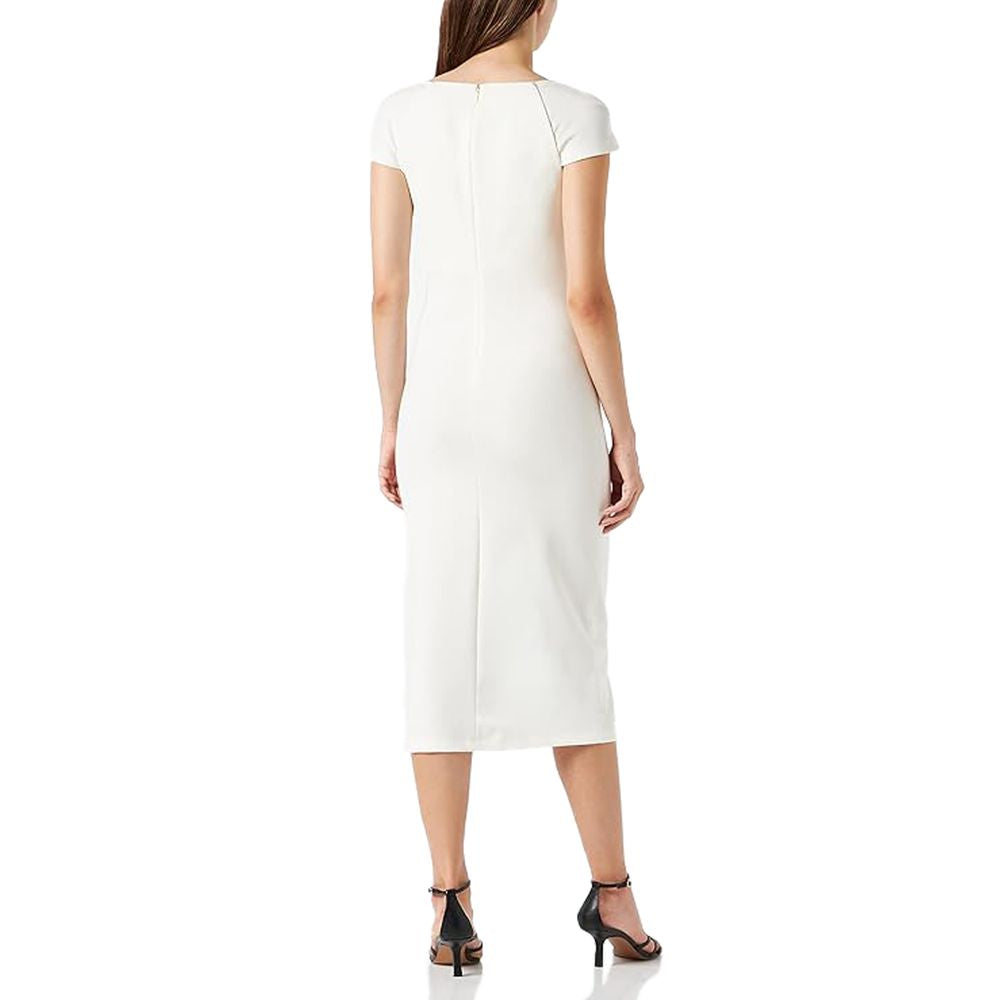 PINKO White Viscose Dress