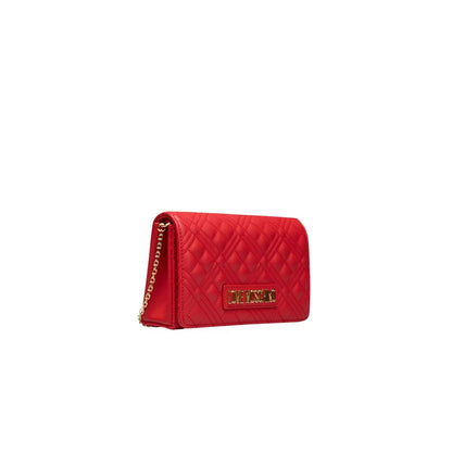 Love Moschino Red Polyethylene Women Crossbody Bag