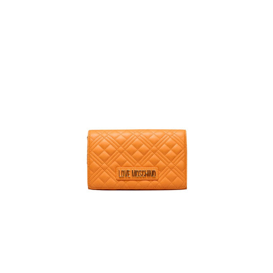 Love Moschino Orange Polyethylene Women Crossbody Bag