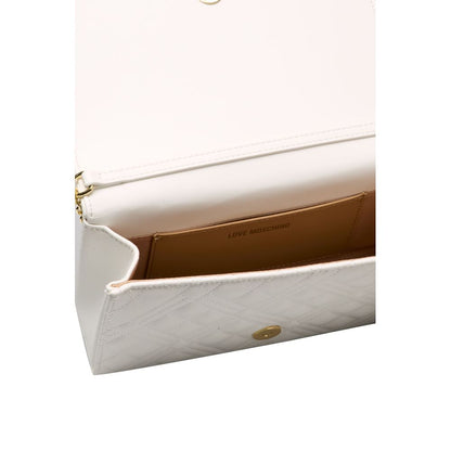 Love Moschino White Polyethylene Women Crossbody Bag