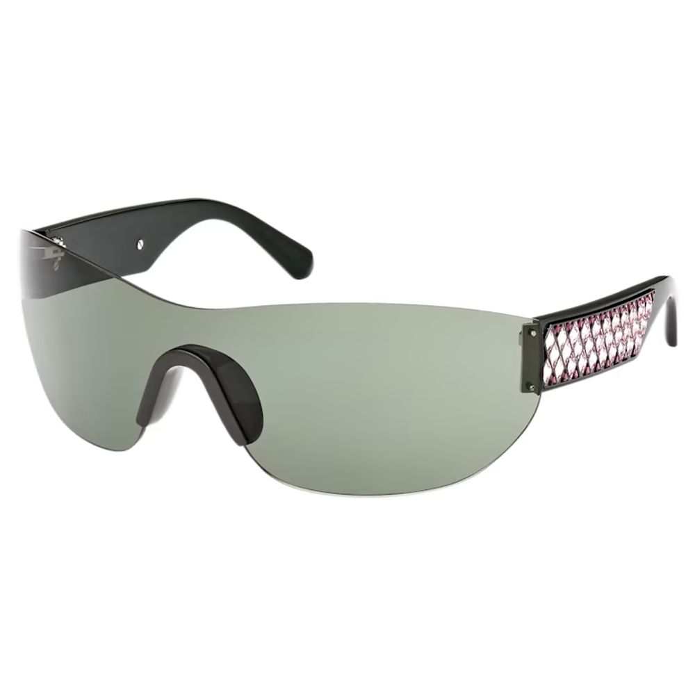 Swarovski Green Plastic Sunglasses